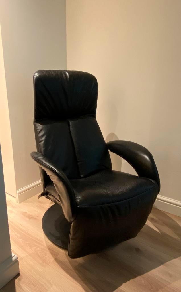 JORI Symphony mono move relaxauteuil, Huis en Inrichting, Fauteuils, Zo goed als nieuw, Leer, Ophalen