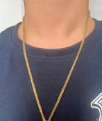 Chaîne collier en or 18 carats 50 cm 5,45 grammes, Ophalen of Verzenden, Zo goed als nieuw, Goud, Goud