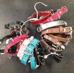 Lot leren riemen, halsbanden,...., Ophalen of Verzenden, Nieuw, Hondenriem-accessoire