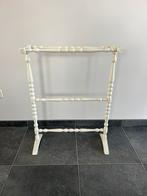 Brocante houten handdoek rekje, Ophalen