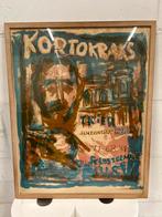 Ingekaderde prent Kortokraks, Antiek en Kunst, Kunst | Overige Kunst, Ophalen