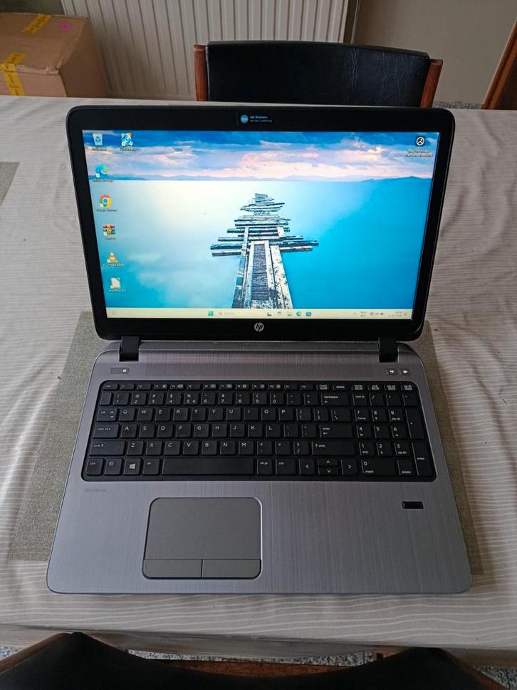 I7 HP laptop met 12 GB ram, 500 GB SSD, windows 11, 15 inch, Computers en Software, Windows Laptops, 15 inch, SSD, Qwerty, Ophalen