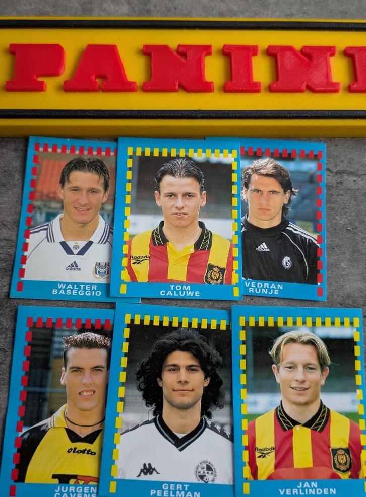 LOT DE 6 AUTOCOLLANTS PANINI FOOTBALL 2000 REVELATIONS, Hobby & Loisirs créatifs, Autocollants & Images, Neuf, Envoi