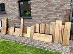 Voleiken planken (+- 60 stuks), Ophalen, Gebruikt, 25 tot 50 mm, Eiken