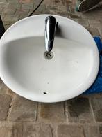 Lavabo avec robinet Grohe 56x50cm, Bricolage & Construction, Sanitaire, Lavabo, Enlèvement, Utilisé