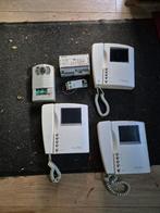 Bticino PULSANTIERA ALUMINIUM VIDEOFOON STRAATDEK, Ophalen, Ingebouwde camera, Gebruikt, Bedraad