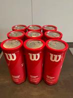 9 kokers Wilson Premium padelballen, Sport en Fitness, Ophalen, Nieuw, Padelballen