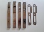 Ferme-porte en inox brossé ( 4 pièces) 20€/lot., Ophalen, Zo goed als nieuw