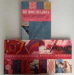 Boekenpakket brei- en haaktechnieken, Enlèvement, Comme neuf