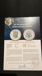 1/2 dollar John F. Kennedy 1967, Postzegels en Munten, Verzenden, Noord-Amerika, Losse munt, Zilver