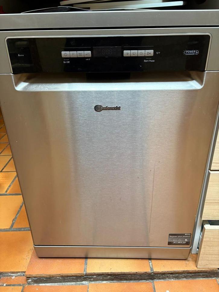 Lave-vaisselle Bauknecht, Elektronische apparatuur, Vaatwasmachines, Zo goed als nieuw, Tussenbouw, 85 tot 90 cm, 45 tot 60 cm