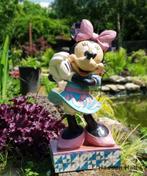 Gesigneerd Minnie All Smiles Jim Shore Disney Traditions, Ophalen, Overige figuren, Nieuw, Beeldje of Figuurtje