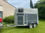 2 Paarden trailer Humbaur met zadelkamer, Ophalen of Verzenden, Aluminium