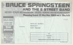 (m21) Bruce Springsteen, inkomticket, Verzamelen, Verzenden, Gebruikt