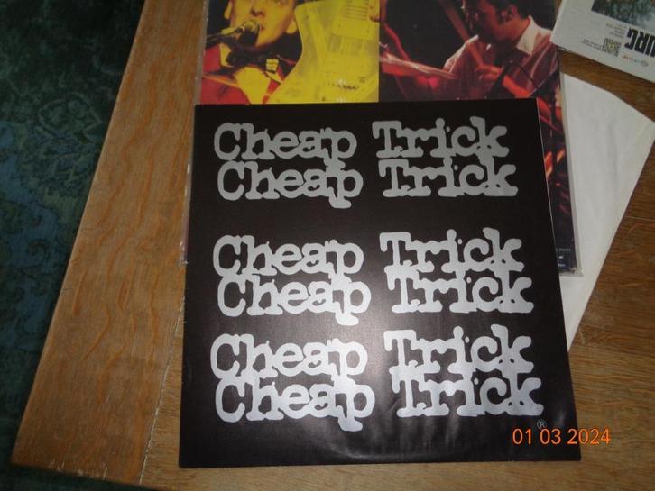 Cheap Trick -At budokan Live lp (1979)I want you to wont me, Cd's en Dvd's, Vinyl | Hardrock en Metal, Zo goed als nieuw, Ophalen of Verzenden