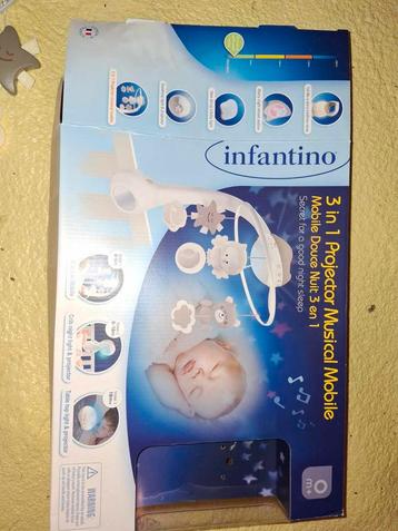 Muziekmobiel infantino 3 in 1 beschikbaar voor biedingen