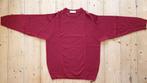 Vintage jaren 80 trui heren, roestbruin, Medium, wol, gaatje, Ophalen of Verzenden