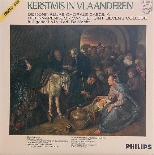 Lod. DE VOCHT & Chorale Caecilia - Kerstmis in Vlaanderen, Cd's en Dvd's, Vinyl | Klassiek, Zo goed als nieuw, Vocaal, 12 inch