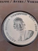 Zilveren munt  Astrid 250 franc in blister medailleslag, Postzegels en Munten, Ophalen of Verzenden