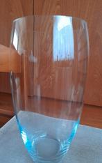 Grand vase en verre H 38cm  17cm, Comme neuf, Enlèvement