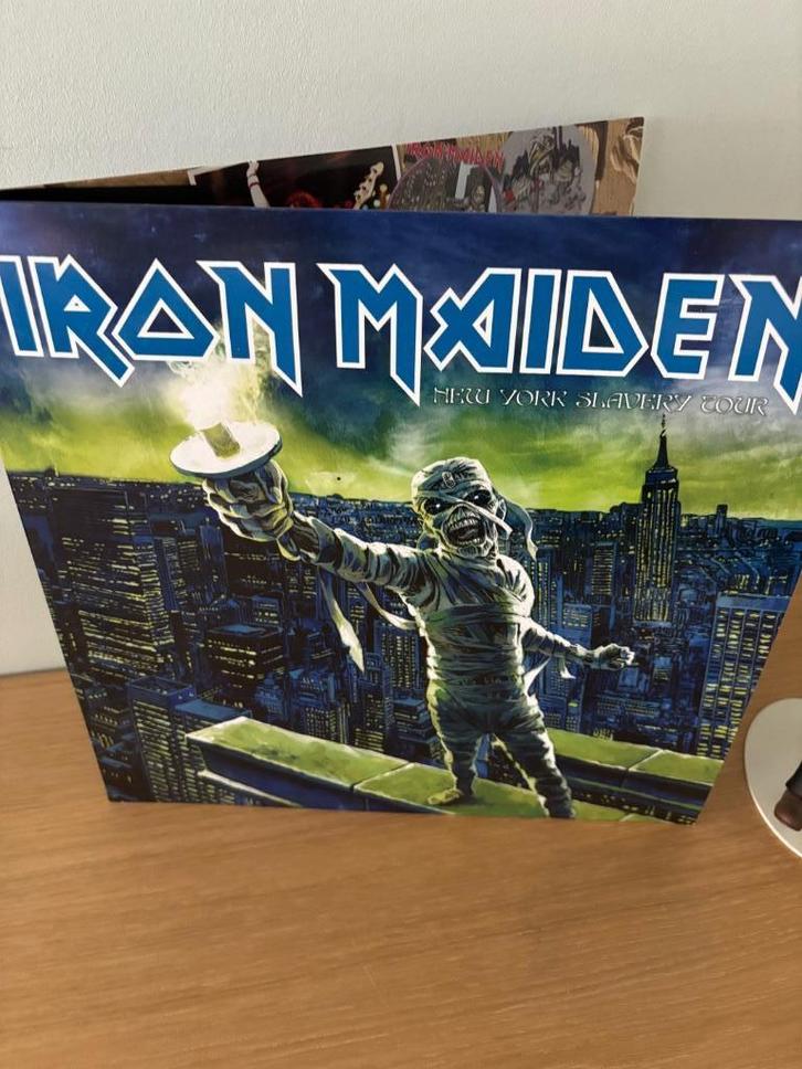 LP - Iron Maiden - New York Slavery tour, Cd's en Dvd's, Vinyl | Hardrock en Metal, Nieuw in verpakking, Ophalen of Verzenden