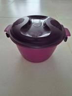 tupperware rijstkoker, Ophalen, Zo goed als nieuw, Paars, Bak of Kom
