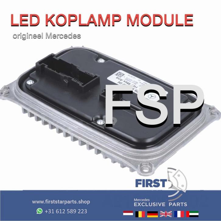 A2179003402 LED KOPLAMP MODULE A217 KOPLAMPMODULE ORIGINEEL, Autos : Pièces & Accessoires, Éclairage, Mercedes-Benz, Utilisé, Enlèvement ou Envoi