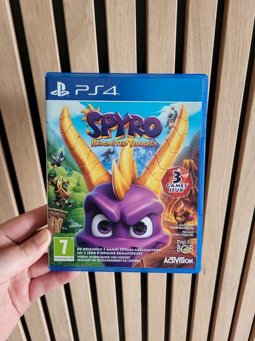 Spyro reignited trilogy ps4, Games en Spelcomputers, Games | Sony PlayStation 4, Zo goed als nieuw, Ophalen of Verzenden