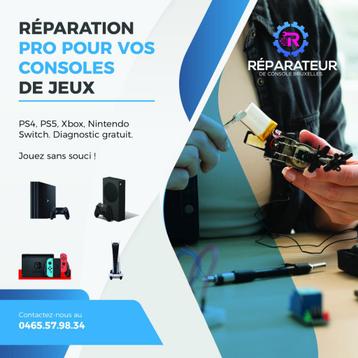 Expert en Réparation de Consoles Next-Gen : PS4, PS5 & XBOX