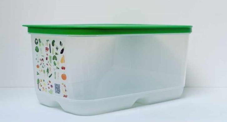 Tupperware™ « VentSmart » Groentebox - 4,4 liter, Huis en Inrichting, Keuken | Tupperware, Nieuw, Bus of Trommel, Groen, Wit, Verzenden