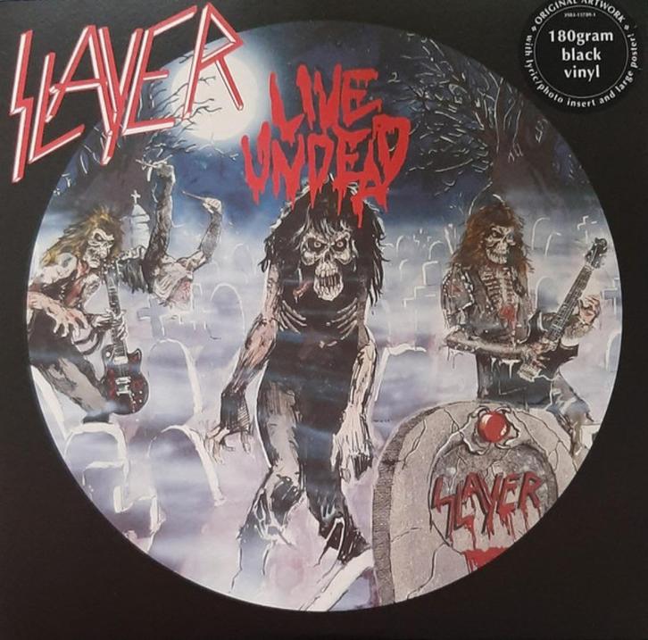 Slayer ‎– Live Undead (NIEUW) (1880345767), CD & DVD, Vinyles | Hardrock & Metal, Neuf, dans son emballage, Enlèvement ou Envoi