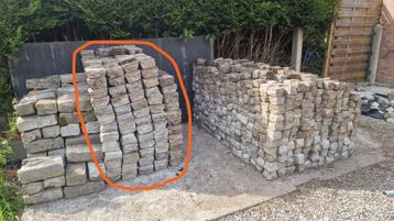 Kandla Grey platines 14 x 14 X 7 à 8 cm - 10 m³ beschikbaar voor biedingen