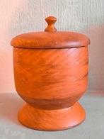 Retro houten pot, Antiek en Kunst, Ophalen of Verzenden