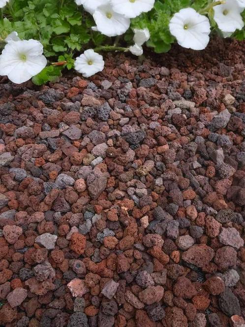 Lava split licht gewicht waterdoorlatend filter zwem vijver, Tuin en Terras, Grind, Keien en Split, Nieuw, Split, Bruin, Lava