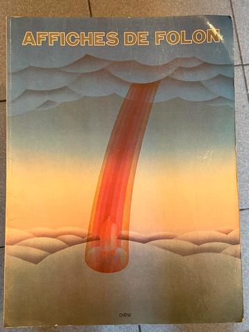 Affiches de Folon, 1ere édition 1978, Enlèvement ou Envoi, Utilisé, Peinture et dessin