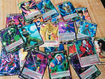 Lot 21 cartes dragon Ball  beschikbaar voor biedingen