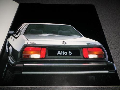 Alfa Romeo Alfa 6 Frans 1983 brochure, Boeken, Auto's | Folders en Tijdschriften, Alfa Romeo, Ophalen of Verzenden