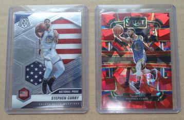 Stephen Curry cards duo - Mosaic - Select Prizm (refractor) beschikbaar voor biedingen