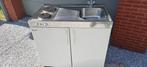 Kitchenette Bauknecht MK 1013/0 R, Huis en Inrichting, Ophalen, Staal of Inox, Wit, Enkelwandige keuken