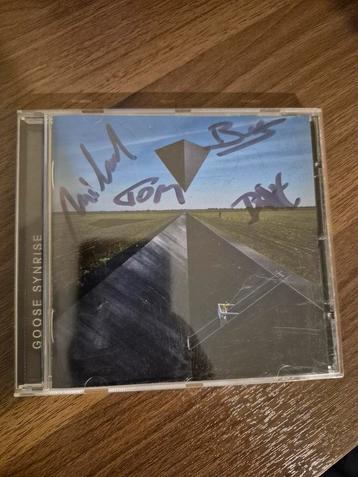 Cd Goose band gesigneerd door alle leden, Enlèvement ou Envoi, Comme neuf