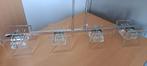 Glazen Verlichtingsarmaturen, Ophalen, 50 tot 75 cm, Zo goed als nieuw, Glas