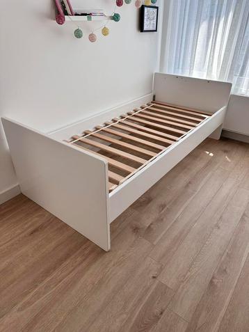 Bopita meegroeibed incl lattenbodems, Kinderen en Baby's, Kinderkamer | Bedden, Ophalen, Zo goed als nieuw