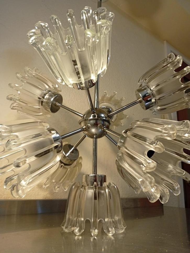 Unieke Doria Leuchten Space Age Sputnik-lamp, Antiek en Kunst, Antiek | Verlichting, Ophalen