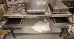 Inox RVS werktafel horeca met 2 laden, Zakelijke goederen, Horeca | Keukenapparatuur, Ophalen