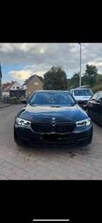 BMW 520e plug hybride 204 pk sport pakket, Automaat, 4 deurs, Zwart, Leder
