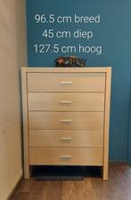 Zeer stevige ladenkast, Ophalen, 5 laden of meer, 100 tot 150 cm, 50 tot 100 cm