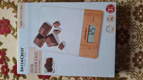 Keuken Weegschaal Silver Crest van 1 gr tot 5 kg, Elektronische apparatuur, Weegschalen, Nieuw, Digitaal, Keukenweegschaal, 1 tot 500 gram