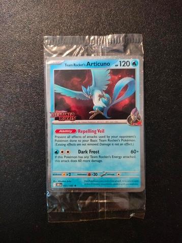 Pokemon Destined Rivals Stamped Articuno 51 Engelse kaart beschikbaar voor biedingen