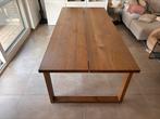 Tafel Ikea Mörbylanga 220 x 100, Ophalen, Gebruikt, 100 tot 150 cm, 200 cm of meer