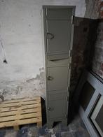 Vintage metalen lockerkast, Huis en Inrichting, Ophalen, Gebruikt, Vintage